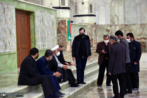 مراسم شب اربعین حسینی در حرم مطهر امام خمینی(س)