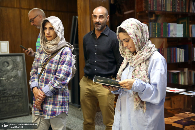 بازدیدجمعی از گردشگران کشور ایتالیا از جماران