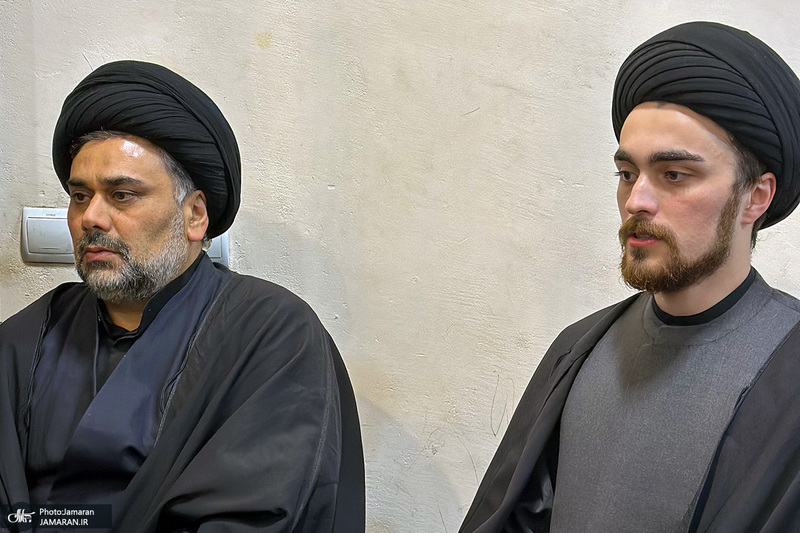 مراسم بزرگداشت آیت الله موسوی بجنوردی (ره) در بیت امام خمینی (س) در نجف اشرف