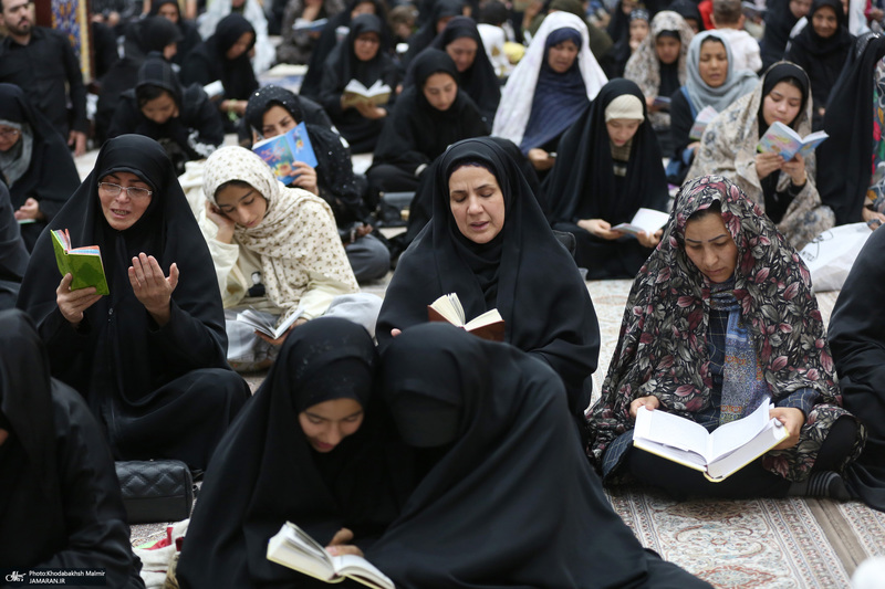 احیای شب نوزدهم ماه رمضان در حرم مطهر امام خمینی (س)