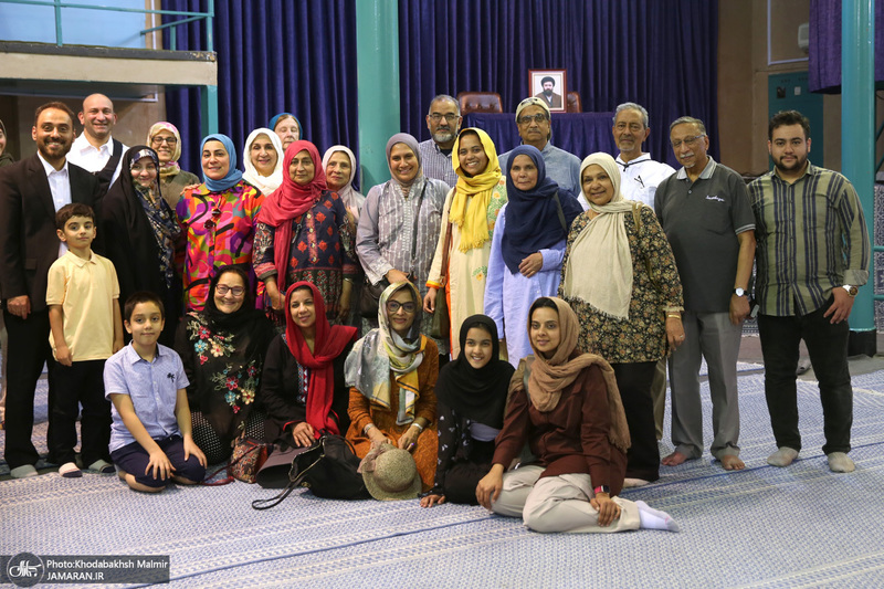 بازدید جمعی از گردشگران کشورهای  هند، پاکستان ، کانادا  مقیم در آمریکا