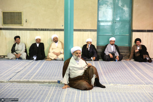 بازدید جمعی از علمای نجف از حسینه و مجموعه فرهنگی جماران