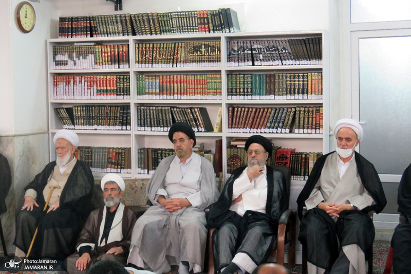 مجلس عزای شهادت امام صادق (ع) در بیت حضرت آیت الله العظمی صانعی (ره)