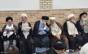 مراسم وداع با آیت الله العظمی شبیری زنجانی (ره)