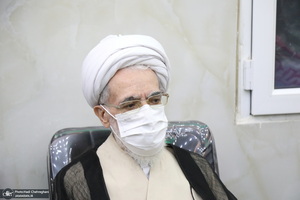 مراسم بزرگداشت نوه آیت الله العظمی بروجردی (ره) در قم‎
