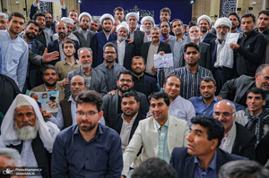 دیدار هزاران نفر از مردم سیستان و بلوچستان و خراسان جنوبی با رهبر انقلاب