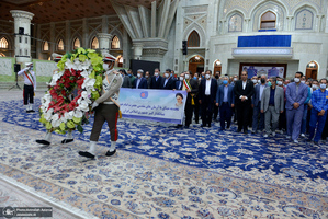 تجدید میثاق رئیس، معاونان و کارکنان سازمان آموزش فنی و حرفه ای کشور با آرمان‌های حضرت امام (س)