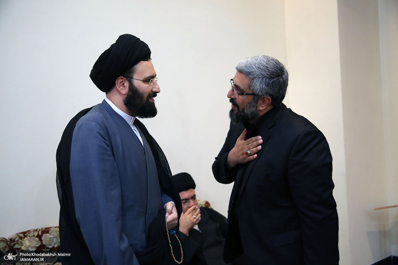 مراسم چهلمین روز ارتحال سید محمود دعایی در حرم مطهر امام خمینی