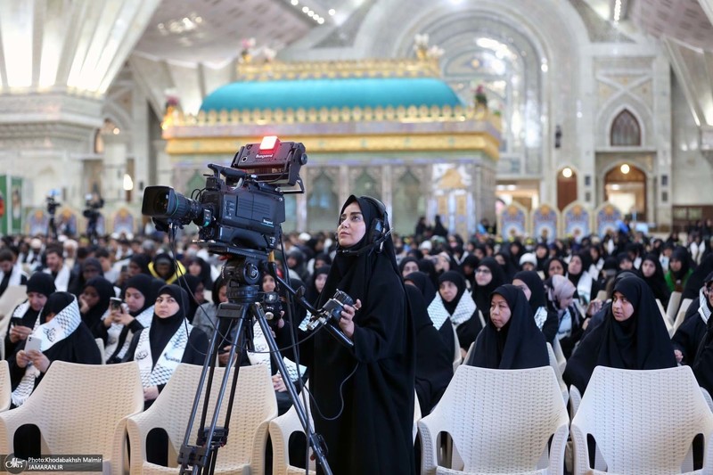 مراسم چهلم شهید سیدحسن نصرالله و سرلشکر نیلفروشان در حرم امام خمینی (س)