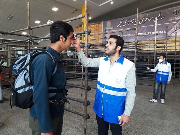 زائران علیه ۱۴ بیماری تب‌زا در مرزهای چهارگانه کشور غربالگری می‌شوند