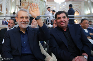 حضور شخصیت‌های سیاسی و مسئولان کشوری و لشکری در مراسم سالگرد ارتحال حضرت امام خمینی (س) -3