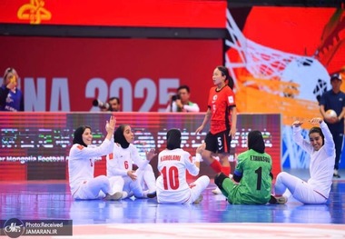 گزارش تصویری از بازی تیم ملی فوتسال زنان ایران در قهرمانی آسیا