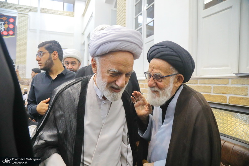 مراسم وداع با آیت الله العظمی شبیری زنجانی (ره)