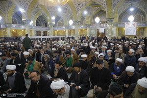 مراسم بزرگداشت آیت الله موسوی بجنوردی (ره) در قم - 1