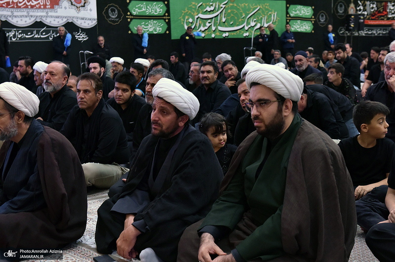 اولین شب عزاداری حضرت اباعبدالله الحسین (ع) در حرم امام خمینی