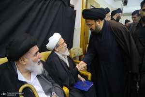 مراسم هفتمین سالگرد درگذشت مرحوم آیت‌الله هاشمی شاهرودی (ره)