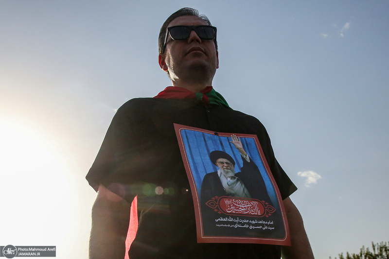 مراسم وداع با رهبر شهید انقلاب در مصلی تهران -2
