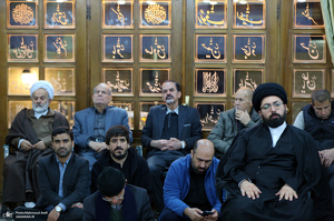 مراسم عزاداری شب شهادت حضرت فاطمه (س) در دارالزهرا (س)