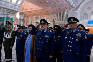 تجدید میثاق فرماندهان نیروی هوایی ارتش با آرمان های حضرت امام (س)