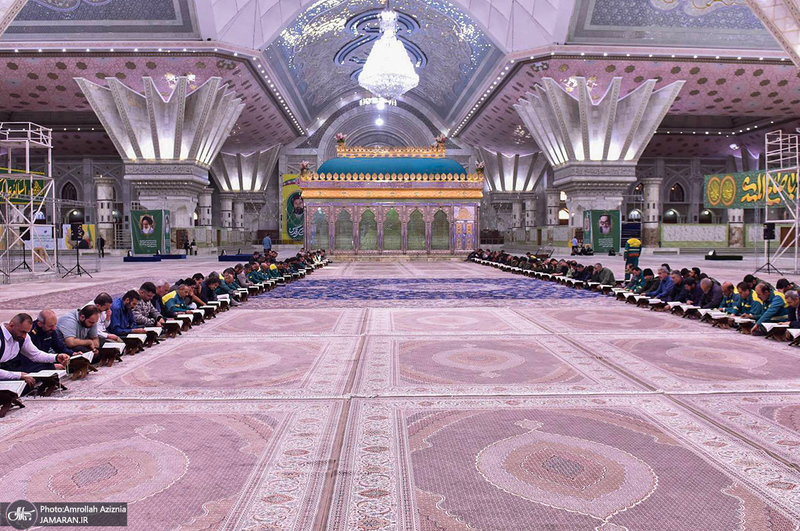 محفل انس با قرآن در حرم مطهر امام خمینی(س)