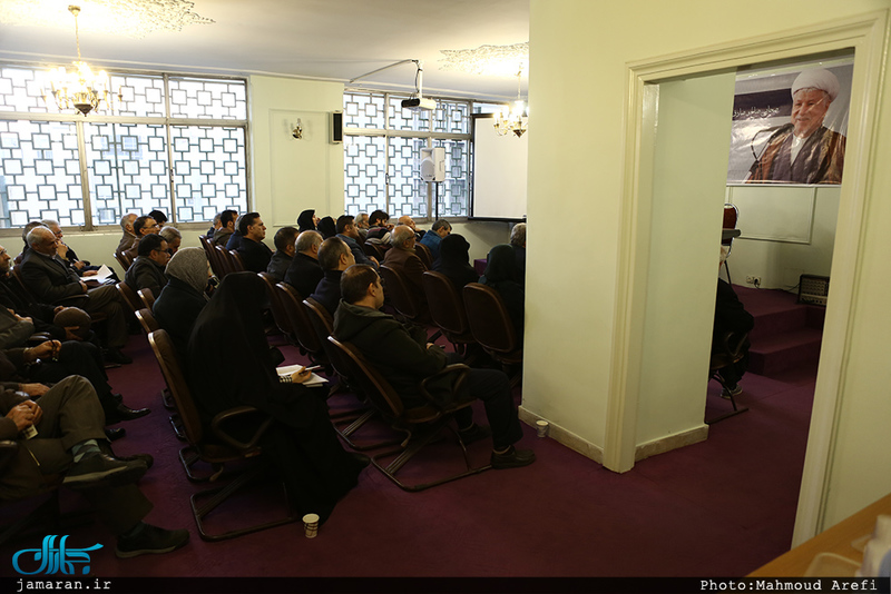 مراسم یادبود چهلمین روز درگذشت آیت الله هاشمی(ره) در موسسه دین و اقتصاد