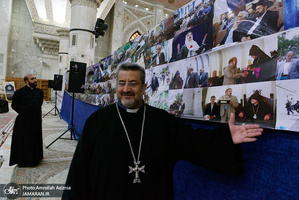 ادای احترام پیروان ادیان الهی نسبت به ساحت مقدس امام خمینی(س)