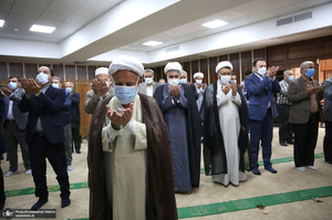 دیدار نوروزی و سخنرانی رئیس موسسه تنظیم و نشر آثار امام خمینی(س) در جمع کارکنان