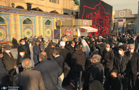 مراسم دومین سالگرد شهادت جانباختگان سانحه هواپیمای اوکراینی در آستان امامزاده صالح(ع)