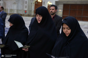 تجدید میثاق مدیرکل و کارکنان بنیاد شهید و امور ایثارگران تهران بزرگ با آرمان های حضرت امام(س)