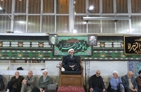 مجلس عزاداری به مناسبت ایّام شهادت حضرت فاطمه زهرا (س) در دفتر آیت الله العظمی صانعی (13)