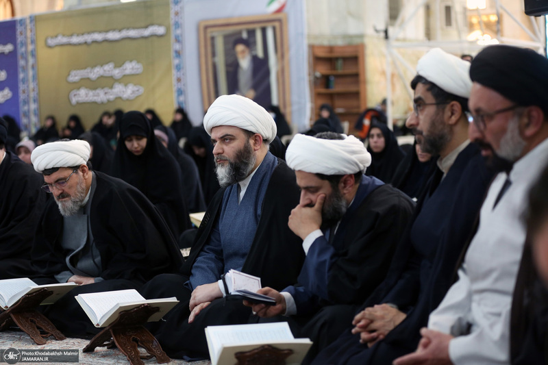 آیین افتتاحیه مرکز فعالیت‌های قرآنی در حرم مطهر حضرت امام خمینی (س)
