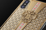  نسخه لوکس آیفون 10 با  پوشش طلا و بیش از 300 سنگ قیمتی + عکس