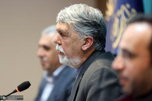 نشست خبری وزیر فرهنگ و ارشاد اسلامی/ سید عباس صالحی/ عباس صالحی