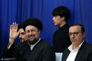 حضور سید حسن خمینی در روستای خیارج استان قزوین -2