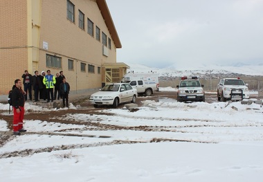 اهالی روستای آق سو خلخال در محاصره برف قرار دارند