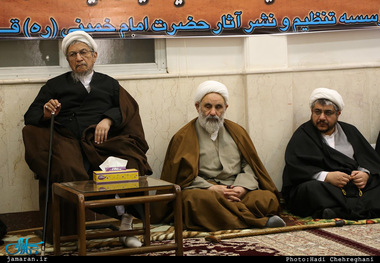 مراسم بزرگداشت آیت الله هاشمی رفسنجانی در مؤسسه تنظیم و نشر آثار امام خمینی (س) قم