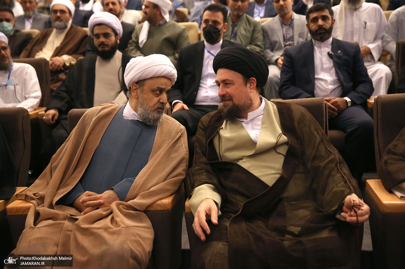 دیدار میهمانان سی و ششمین کنفرانس وحدت اسلامی با سید حسن خمینی