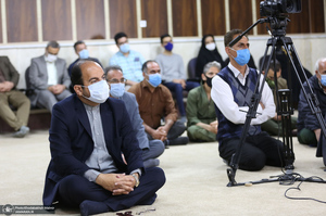 دیدار نوروزی و سخنرانی رئیس موسسه تنظیم و نشر آثار امام خمینی(س) در جمع کارکنان