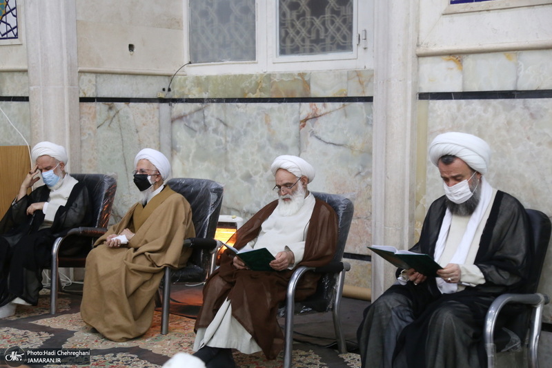 مراسم اربعین علامه حسن زاده آملی(ره) در قم
