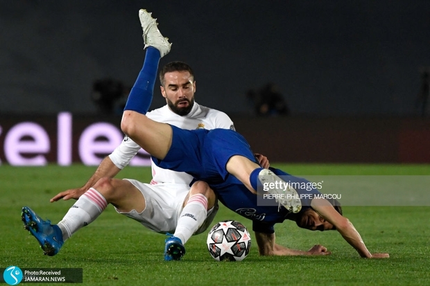 نیمه‌نهایی لیگ قهرمانان اروپا| رئال‌مادرید یک- چلسی یک؛ توقف قوهای سپید مقابل آبی‌های لندن+عکس و ویدیوی گل‌ها