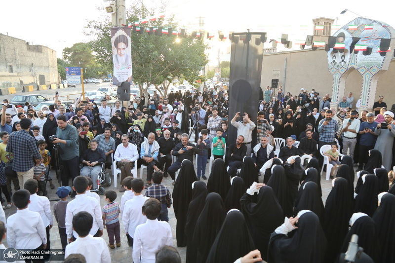 مراسم بزرگداشت رحلت امام خمینی (ره) و قیام 15 خرداد درجوار بیت تاریخی امام در قم