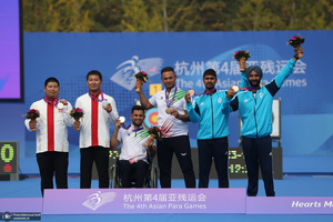 مسابقات پاراتیراندازی با کمان بازی های پاراآسیایی هانگژو