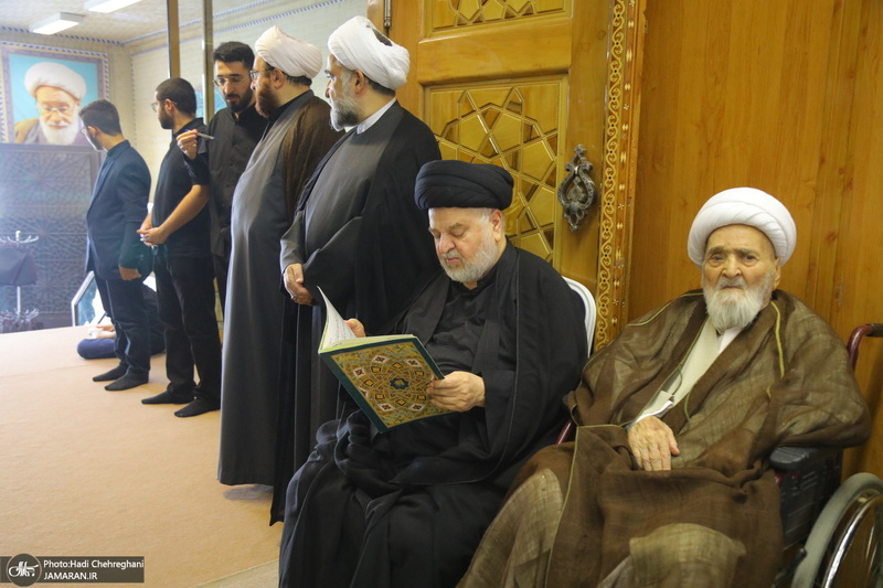 مراسم چهلمین روز درگذشت حاجیه خانم صدیقه بروجردی مادر شهید عیسی بروجردی