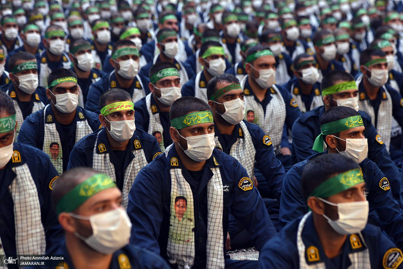 تجدید میثاق دانشجویان و فرماندهان دانشگاه افسری و تربیت پلیس امام حسن مجتبی‎‎ (ع) با آرمان حضرت امام خمینی (س)