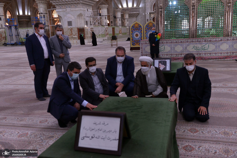 تجدید مدیرعامل جدید سازمان بهشت زهرا (س) با آرمان های امام خمینی