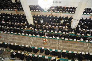 آیین ترتیل خوانی قرآن کریم در حرم حضرت معصومه (س)‎‎