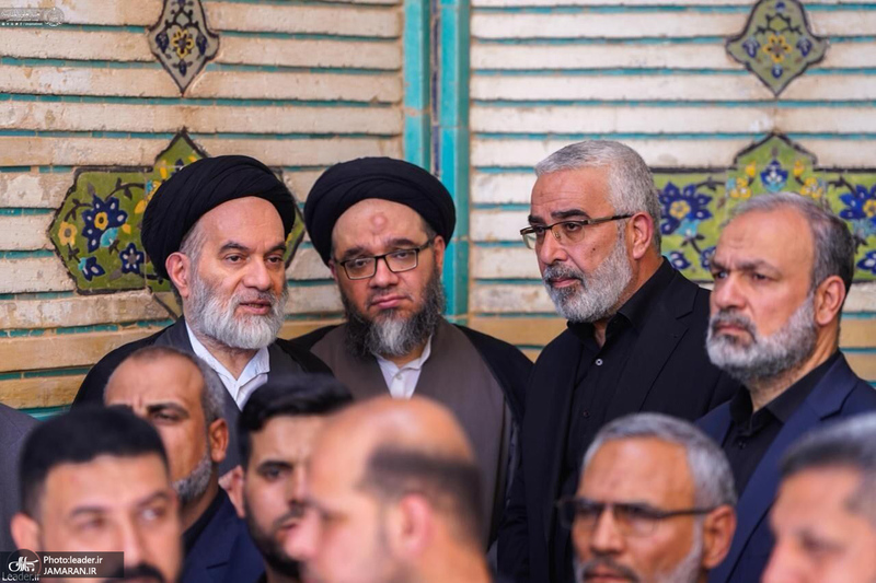 تشییع پیکر مطهر رهبر شهید در نجف اشرف
