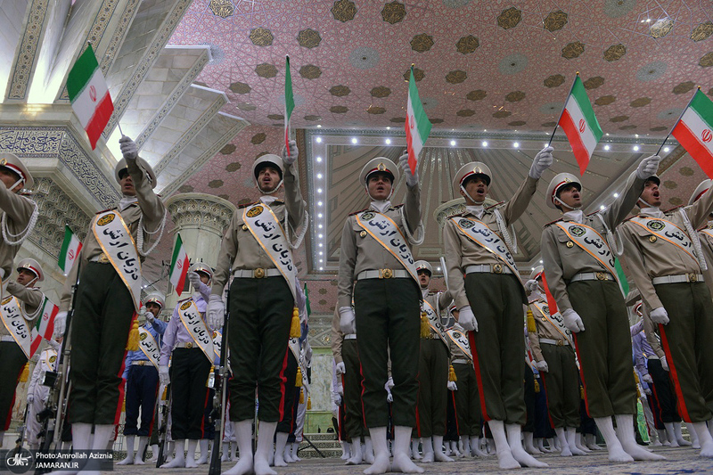 تجدید میثاق مسئولان سازمان عقیدتی سیاسی ارتش با آرمان‌های حضرت امام (س)