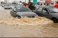 سیلاب و آب گرفتگی در رودسر گیلان