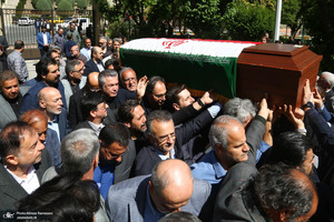 مراسم تشییع مرحوم مسعود اسکویی